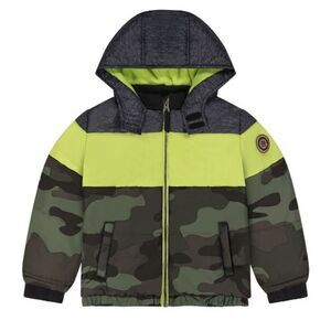🔥ANDY & evan jacket kids sz 3/4 oversized New Green Camouflage